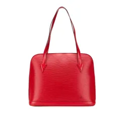 ルイ ヴィトン エピ リュサック トートバッグ ショルダーバッグ M52287 カスティリアンレッド レザー レディース LOUIS VUITTON【1-0207827】
