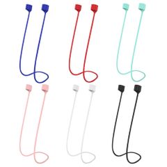 新品 イヤホン ストラップ イヤホンコードホルダー イヤホン ネック 脱落防止 ケーブル 俺防止 イヤホン 落下防止 イヤーフック 軽量 ケーブル アクセサリー ロープ 落下防止 紛失防止 収納便利 スポーツ最適 ワイヤレス イヤホン対応【6個セット】