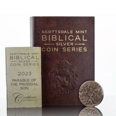 ニウエ 2012年 聖書シリーズ 銀貨 ダニエルと獅子の洞窟 2ドル銀貨