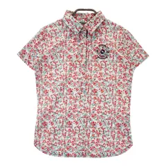 サイズ：S CALLAWAY キャロウェイ  半袖ポロシャツ 総柄 ホワイト系 [240101412633] ゴルフウェア レディース ストスト