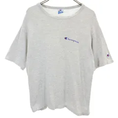 チャンピオン 90s オールド 半袖 Tシャツ M グレー系 Champion メンズ 古着 【240412】
