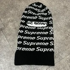 Supreme 23AW New Era Repeat Balaclava Black プリント 総柄 ニューエラ リピート バラクラバ キャップ 64849A2のサムネイル
