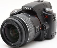 デジタル一眼 ソニー SONY α55 レンズキット 中古 新品SDカード ＆ 予備バッテリー付き 届いてすぐに使える