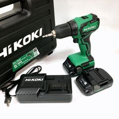 HiKOKI ハイコーキ  コードレスドライバドリル DS18DD (2BG) フルセット 18V ドリルドライバー アグレッシブグリーン DIY 電動工具 美品 △ DW3297