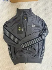 NEEDLES トラックジャケット ネイビー×グレー トラックジャケット XL ネイビー グレー ニードルス ニードルズ 0