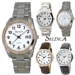 新品　SELDICA アナログ 日本製 メンズステンレスベルト SD-AM048-WTS/SD-AM048-WTT/SD-AM049-SVT/SD-AM051-WTG/SD-AM051-WTS（どれか1個の価格です）