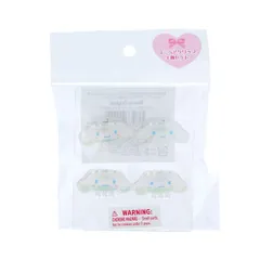 Cinnamoroll キャラクター シナモン シナモロール 420905 ミニヘアクリップ4個セットオーロラ サンリオ(SANRIO)