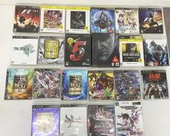 PS3ソフトセット メタルギアソリッド4 ファイナルファンタジー13 鉄拳ハイブリッド アサシンクリード デモンズソウル テイルズオブエクシリア 等
