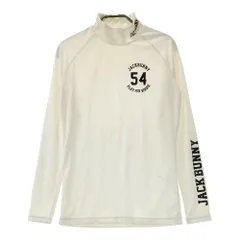サイズ：3 JACK BUNNY ジャックバニー  ハイネック 長袖インナーTシャツ  ホワイト系 [240101517603] ゴルフウェア メンズ ストスト