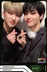 【中古】コレクションカード(男性) Stray Kids/Changbin(チャンビン)・I.N(アイエヌ)/裏面黒/CD「ODDINARY」初回限定封入特典トレーディングユニットフォトカード