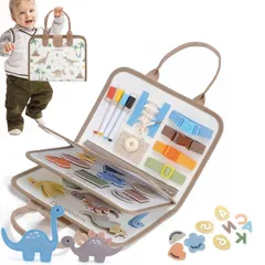 【新着商品】五感発育 発達玩具 動かす アルファベット指先鍛錬 数字 紐通し 紐通し 靴紐結び 指先 男の子 ジッパー ボタン 女の子 幼児忙しいボード 幼児 ビジーボード ビジーボード 学習 フェルト 教育 指先の知育 誕生日 布のおもちゃ おもちゃ クリス