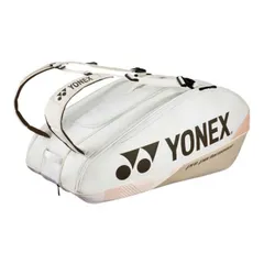 「９本収納」ヨネックス(YONEX) 2024 PROシリーズ ラケットバッグ9 テニスバッグ BAG2402N-194サンドベージュ(040049805)