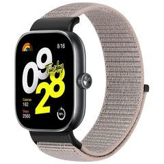 [Onetmpre] ストラップはXiaomi Redmi Watch 4 / Xiaomi Mi Band 8 Pro/Xiaomi Mi Band 9 Pro互換性があり、柔らかく、快適で、通気性があり、長さを調整できる無段階のナイロンループ交換用ストラッ