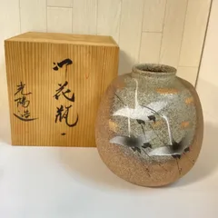九谷焼 花瓶 鶴平造 箱付 美品 2025年最新】Yahoo!オークション -九谷焼 花瓶 鶴(陶芸)の中古品