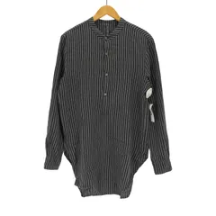 カズユキクマガイアタッチメント KAZUYUKI KUMAGAI ATTACHMENT ストライプビエラロングチュニックシャツ メンズ JPN：2 