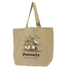 【メール便】スヌーピー 手提げかばん トートバッグ ベースボールシリーズ BE ピーナッツ マリモクラフト サブバッグ 大容量 キャラクター グッズ 