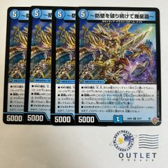 防壁を破り続けて幾星霜 4枚