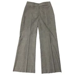 H49*ARMANI ジョルジオアルマーニ☆極上シルク☆パンツ☆グレー☆42 GIORGIO ARMANI（ジョルジオアルマーニ）スラックス グレー