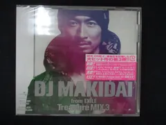 1075★未開封CD ＤＪ ＭＡＫＩＤＡＩ ｆｒｏｍ ＥＸＩＬＥ Ｔｒｅａｓｕｒｅ ＭＩＸ ３/DJ MAKIDAI ※ワケ有