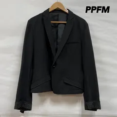 希少00s PPFM ピーピーエフエム ダメージ加工デニムライダースジャケット Lee｜デニム ライダース ジャケット “BABE” ll9058-tr - Piu di