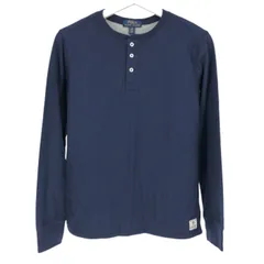 ポロ ラルフローレン POLO RALPH LAUREN  ヘンリーネック 長袖Tシャツ ロンT カットソー 男の子 Lサイズ 160相当 ネイビー【中古】【新品同様】【美品】