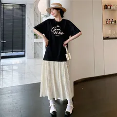 ワンピース 大きいサイズ マタニティ 切り替え リゾートワンピース 海 旅行 夏ワンピース レディース 半袖 ロングワンピース マキシ丈 体型カバー ゆったり せ ママ 30代 40代skwmlcs07