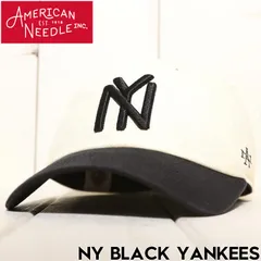 ストラップキャップ 帽子 AMERICAN NEEDLE アメリカンニードル NY BLACK YANKEES SMU674B-NBY 日本代理店正規品