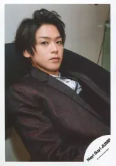 【中古】生写真(ジャニーズ) Hey! Say! JUMP/高木雄也/バストアップ・衣装黒茶・体やや右向き/「マエヲムケ」PV＆ジャケ写撮影オフショット/公式生写真