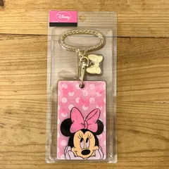ミニー ミニーマウス ICカードケース キーホルダータイプ！ パスケース 定期入れ ディズニー Disney