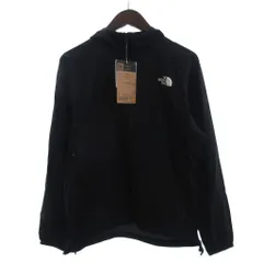 ザノースフェイス THE NORTH FACE タグ付き Swallowtail Hoodie パーカー ジャケット フルジップ ロゴプリント ナイロン NP22202 黒 ブラック S