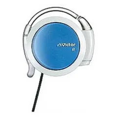 【 新品 未開封 】 JVC 耳かけ型イヤホン HP-AL202-WA (ホワイト&ブルｰ) 未使用 送料無料のサムネイル