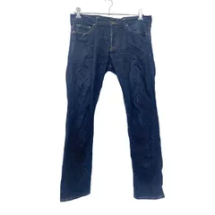 &DENIM スリムデニムパンツ M34 アンドデニム インディゴ ボタンフライ 古着卸 アメリカ仕入 2405-1132