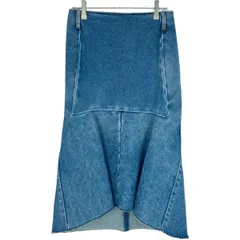 BALENCIAGA バレンシアガ 19SS デニムスカート 572190 TCW03 インディゴ 38のサムネイル