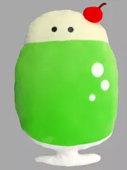 【中古】クッション・抱き枕・本体 めろんくりーむそーだ つぶらな瞳の喫茶店 もちふわびっぐ