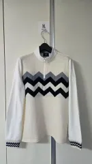 ボグナー ニ_ット ハーフジップ ハイネック Tシャツ 95 レディース