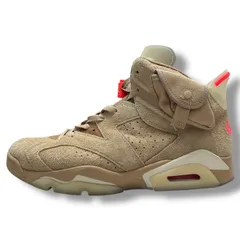 Travis Scott Nike Air Jordan 6 British Khaki DH0690-200 ジョーダン6 スニーカー ブリティッシュカーキ  ナイキ トラビススコット コラボ 27.5cm　85847A4
