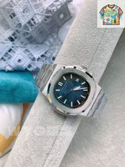 PATEK PHILIPPE パテックフィリップ オーダーネイビー メンズ腕時計 40mm｜自動巻き機械式×316L鋼｜本日限定特価新品未使用-WTO店名をご確認ください