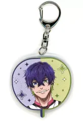 【中古】キーホルダー オリヴァ・愛空 「ブルーロック トレーディング 応援うちわ風両面アクリルキーホルダー」