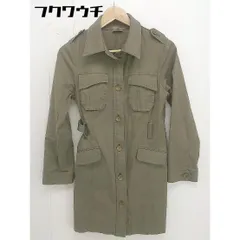 ◇ ◎ VICKY ビッキー 長袖 ロング ジャケット コート サイズ2 ベージュ カーキ系 レディース  【中古】 【1111300000580】のサムネイル