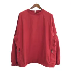 adidas アディダス プルオーバージャケット スポーツ レッド(メンズ XL)中古 古着 T5638