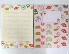 【中古】紙製品 スタンプ柄/便箋＆封筒 トラベルステーショナリーセレクション 「一番くじ たべっ子どうぶつ ～Tabekko Travel Collection～」 E賞