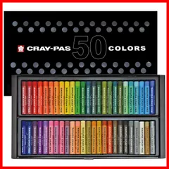 サクラクレパス クレパス 太巻50色セット VP50