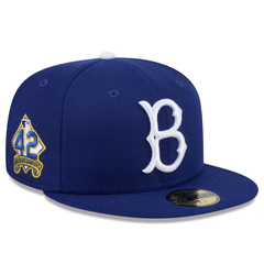 [海外限定] MLB公式　メンズ ブルックリン ドジャース ニュー エラ ロイヤル 2025 ジャッキー ロビンソン デイ 59FIFTY フィット ハット
