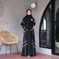 ムスリムロングドレス(ヒジャブ・ニコブ別売) Safeera Long Dress Set Hijab Muslim Woman Dress Maxi Dress ドレス エレガント 女性 礼拝 礼拝服 ムスリム イスラム教 宗教 民族衣装 高級感