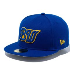 ニューエラ 59FIFTY NPBクラシック オリックス・ブルーウェーブ ライトロイヤル 1個 New Era 5950 NPB ORIBLW LROY MNL BW 25J 1pc