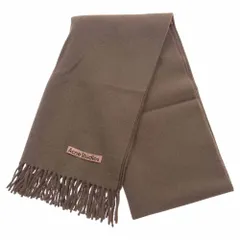 ACNE STUDIOS アクネストゥディオズ マフラー CA0086 フリンジ ウール スカーフ マフラー ブラウン系 200×45cm【中古】のサムネイル