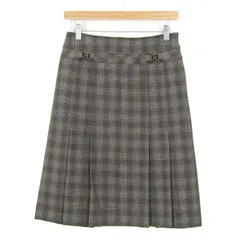 エンスウィート スカート ストレッチ ブランド ボトムス レディース 2サイズ こげ茶系 ensuite 【中古】