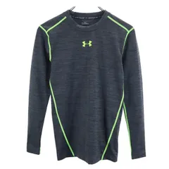 アンダーアーマー 長袖 トレーニングウェア SM グリーン系 UNDER ARMOUR Tシャツ レディース 古着 【231126】 メール便可