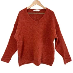 アメリカンホリック　Mサイズ　ニット・セーター　オレンジ