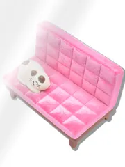 CIOP 【 どうぶつ スマホスタンド (ねこ 06) 白猫 ピンク ソファ 】 スマホ立て かわいい 可愛い おしゃれ フィギュア 卓上 iphone/ipad/タブレットパソコン [ねこ 06]